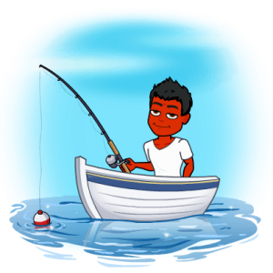 fishing cure psoriasis bitmoji