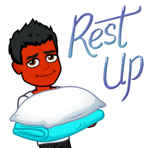 not sleeping does not treat psoriasis bitmoji