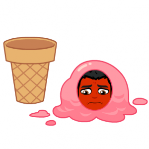 Icecream does not treat psoriasis bitmoji